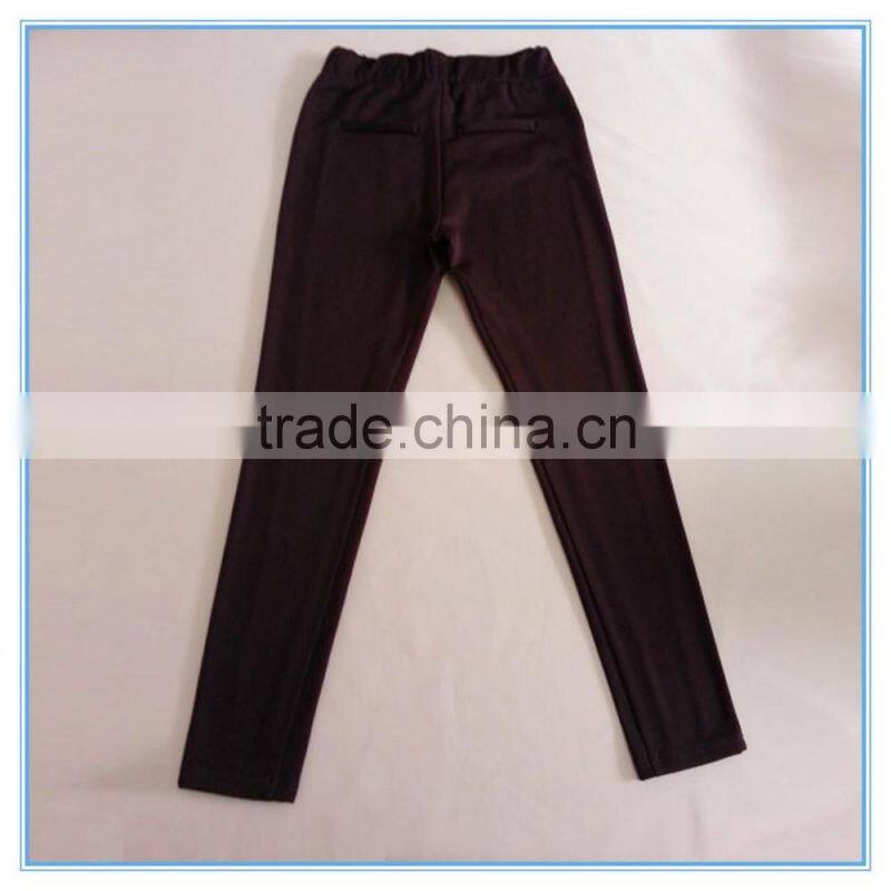 OEM fitness elasticity lady polyester casual pencil pants Women high waisted slim stretch leggings Sexy and comfotable trousers