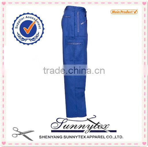 6 pockets knee pads wholesale cotton work pants in workwear