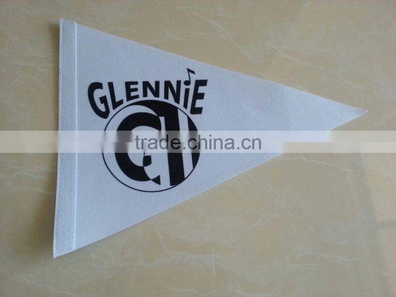 colorful pennant triangle flags