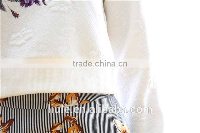 New design girls Simple sporty casual blouse women fashion long sleeve short blouse