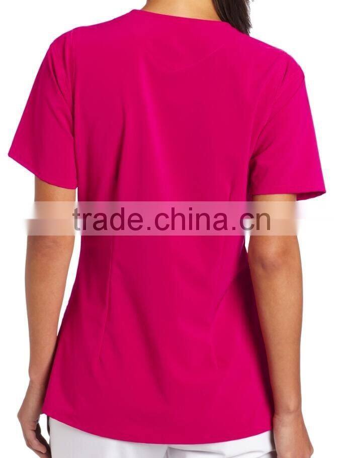 women's rock goddess scrub top hospital uniform