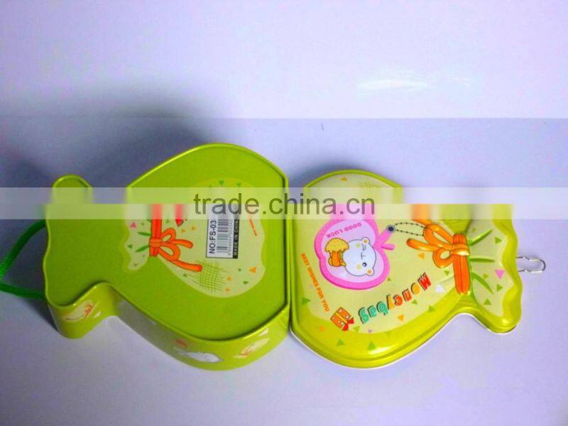 Wholesale promotional handbag shaped metal piggy bank