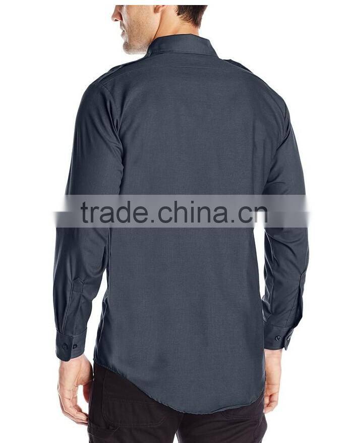 Men's Classic Long Sleeve Security Uniform Shirt