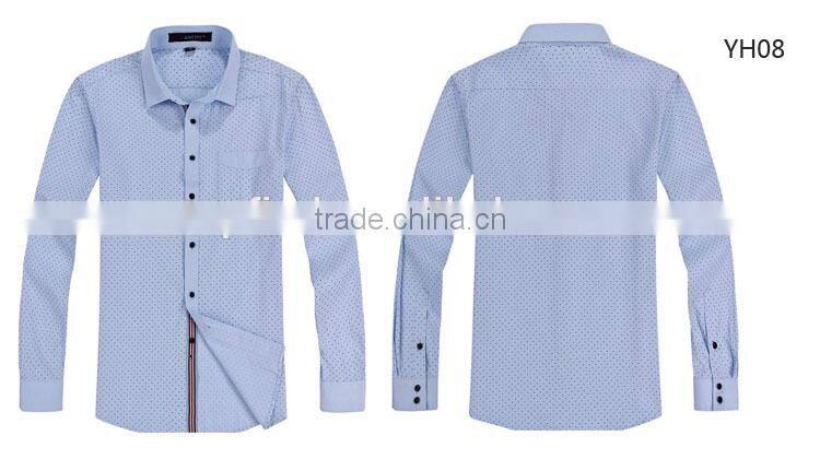 Hot sale polyester cotton special placket custom full-size printed man t-shirt