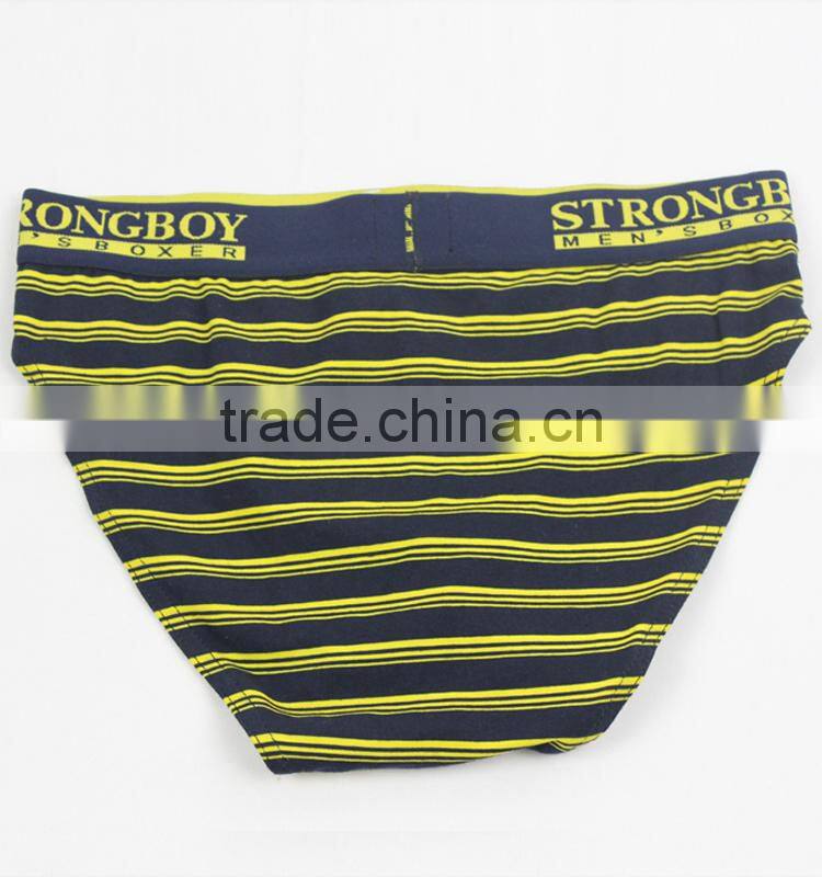 Best quality modal stripe thongs underwear for children with elastic band