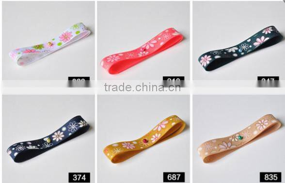 hi-ana ribbon 190 Customized best selling daisy flower printed ribbon