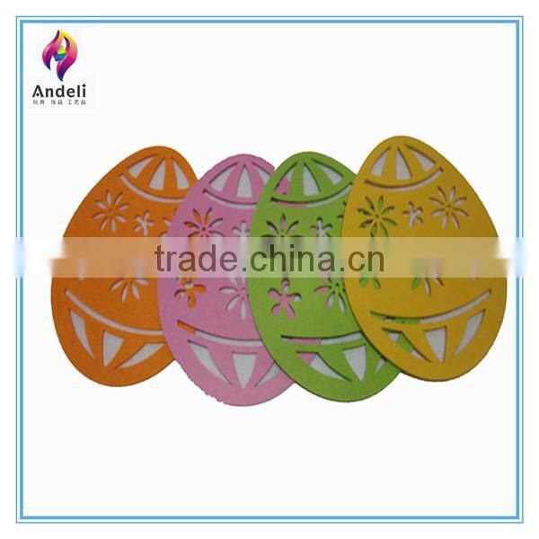 custom made non woven printed oval placemat