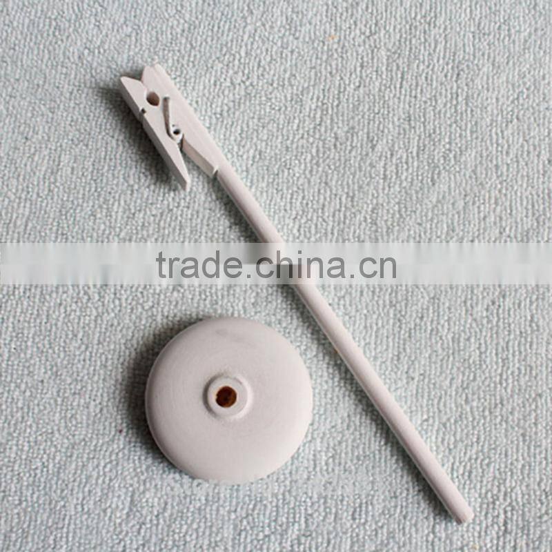 10x Wood Clothespins On The Stands Place Craft Creat Table Number Holder