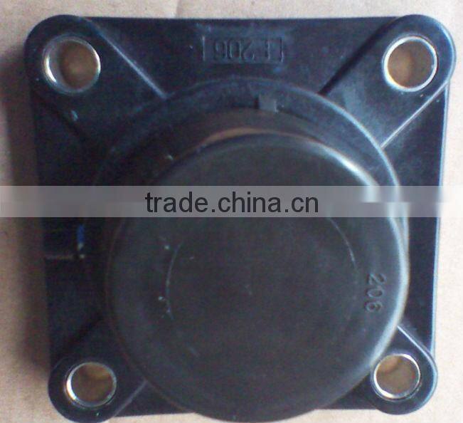 Stainless steel plastic housing bearing with cover SUCFL205