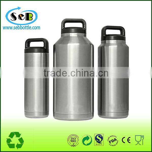 US hot sell 18oz, 36oz, 64oz double wall Stainless Steel Beverage Hot Cold Bottles
