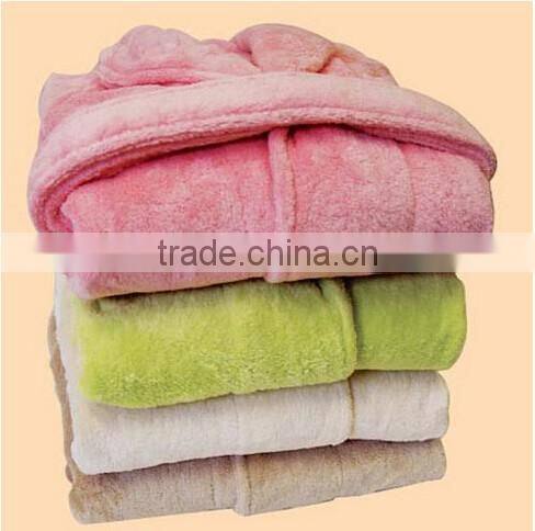 OEM 100% Super Soft Warmful cotton bathrobe