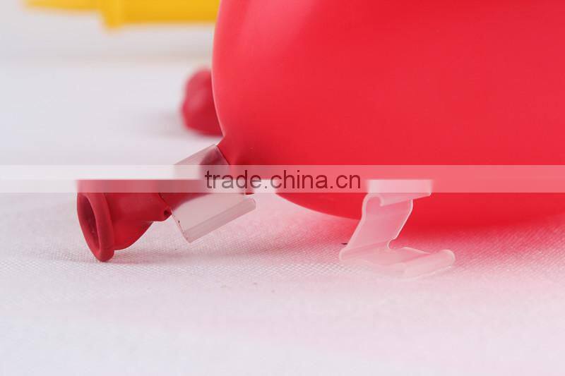 2014 Wholesale Plastic Rectangle Balloon Clips