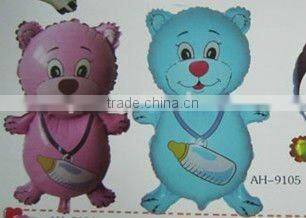 milk bear foil balloon for kid