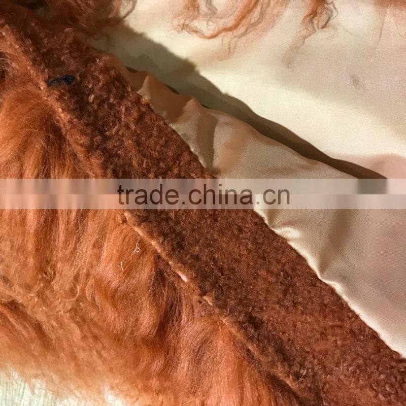 SJ087 2017 New Fashion Model Show Sheep Vest for Women