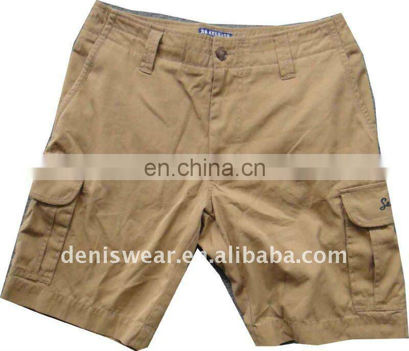 Reliable reputation mens cargo shorts cotton canvas