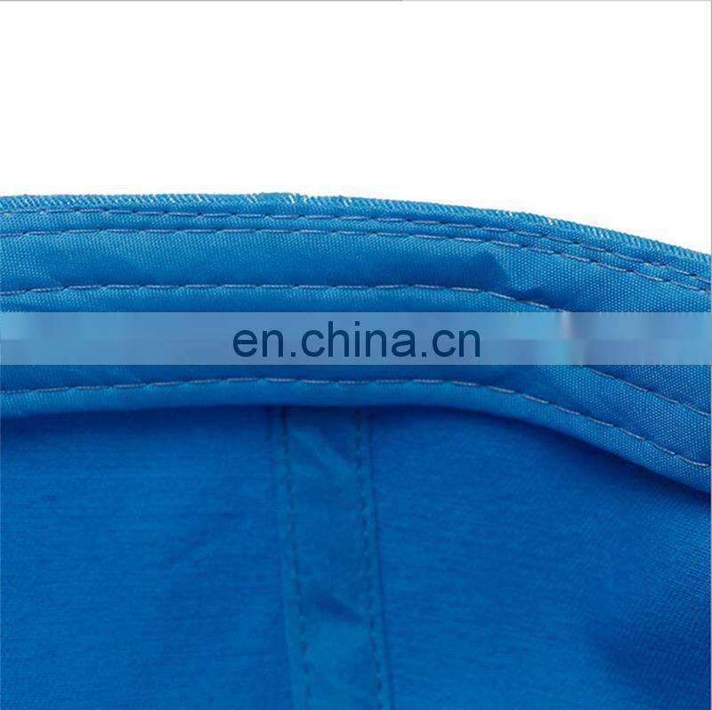 Professional baseball cap without top button