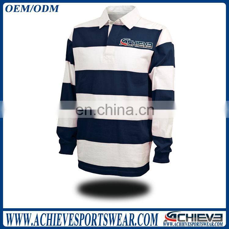 2017 New lifestyle men polo shirts sports performance stripes sublimated polo tshirts