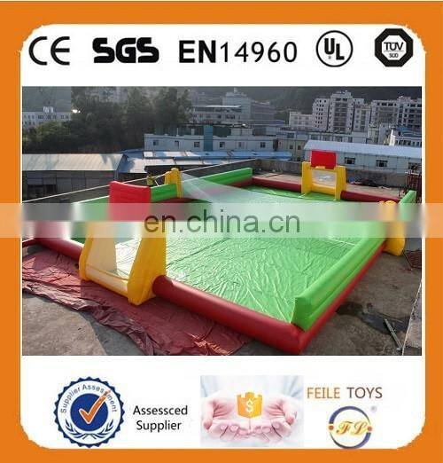hot sell inflatable football pitch