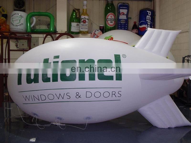 Rationel indoor inflated Airship, helium Blimp baloons
