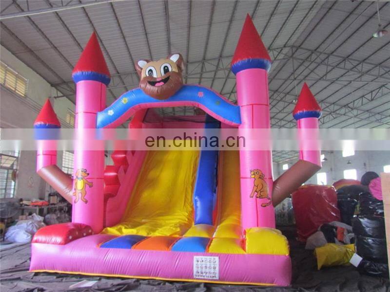 Commercial inflatable bouncy castle with water slide tobogan inflable castillos inflables TOP quality