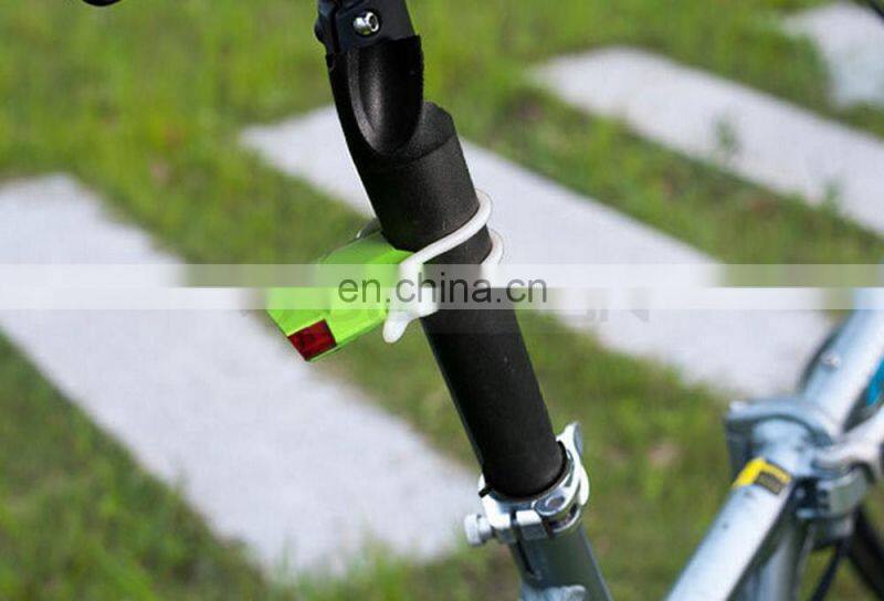 Waterproof Bike Safety Warning Lamp Cycling Rear Plastic Clamp Back Light