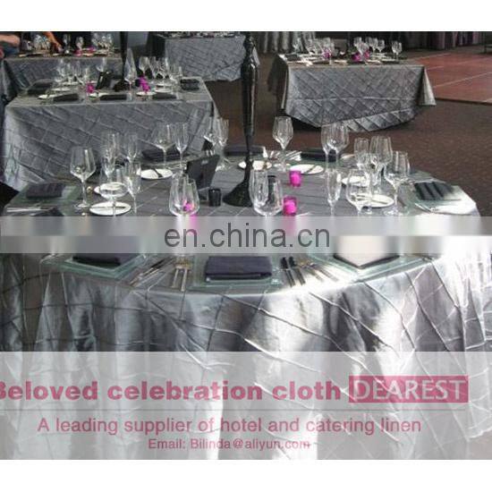 hot sale wholesale polyester restaurant/weeding/meeting/banquet coffee plain table cloth