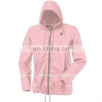 Nylon rainjacket for promotion