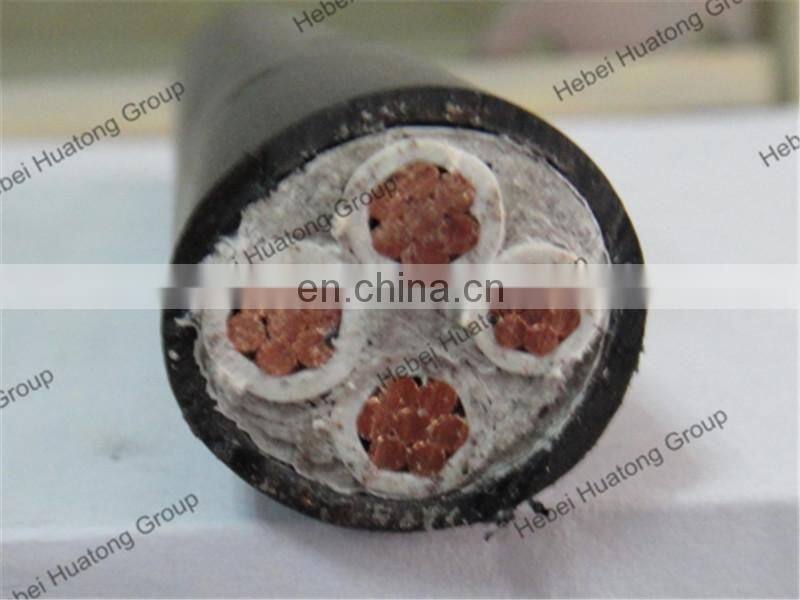 CE certified PVC insulated for sale electric cable 5 x 6 mm