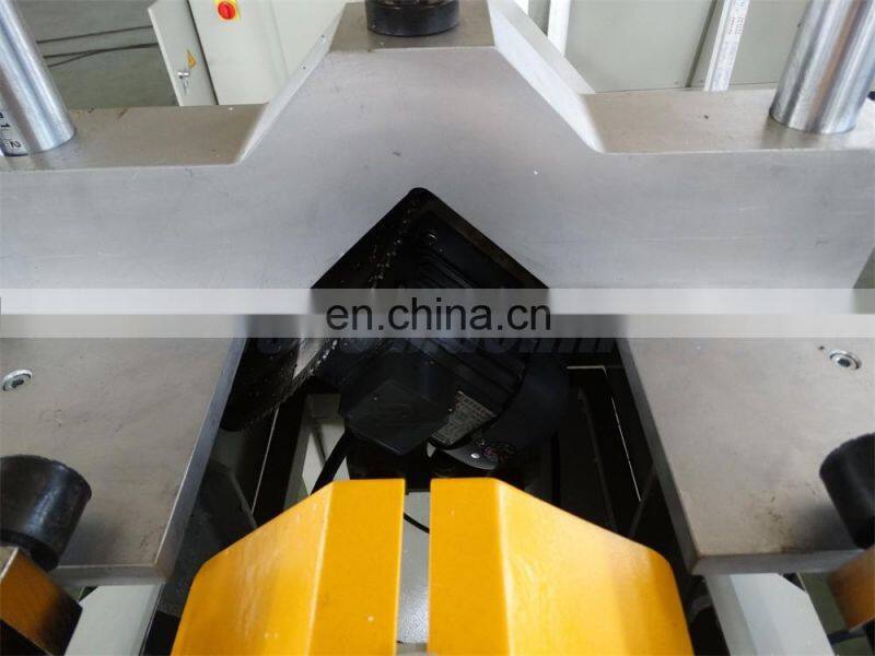 Upvc v cutting machine with model SJV-60 for upvc door window making