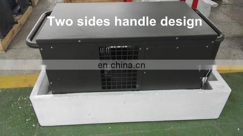 Stainless steel tent air cooler for outdoor use