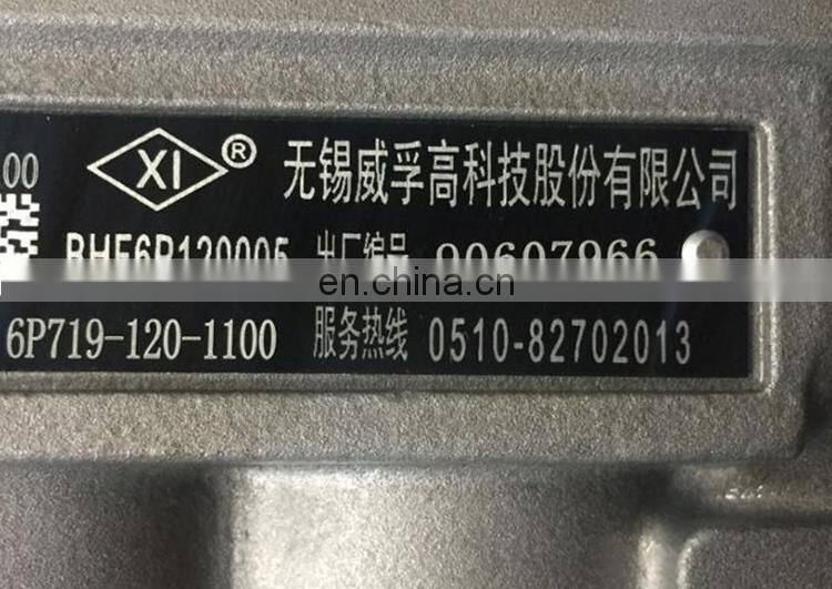 6LTAA8.9-C300 Diesel Engine Weifu Fuel Injection Pump 5256100