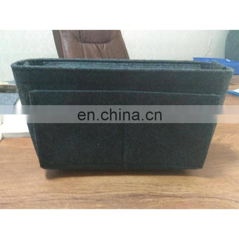 Polyester felt makeup bag can be customized