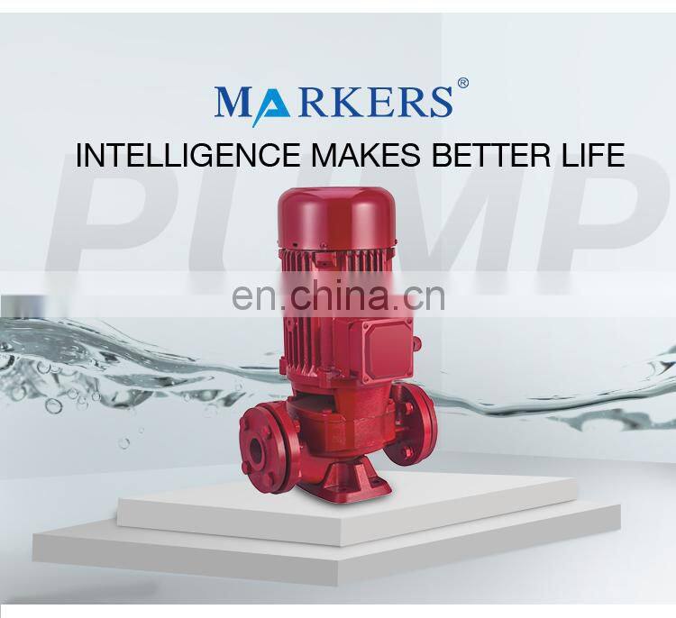 High rise building fire fighting irrigation sprinkler vertical piple water pump