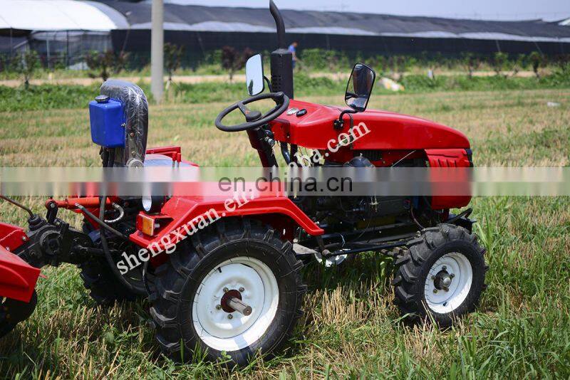 Agricultural mini tractor 15hp 2wd small farm tractor price with CE approved