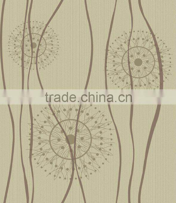 new arrival design wall covering for hotel flocage papier peint