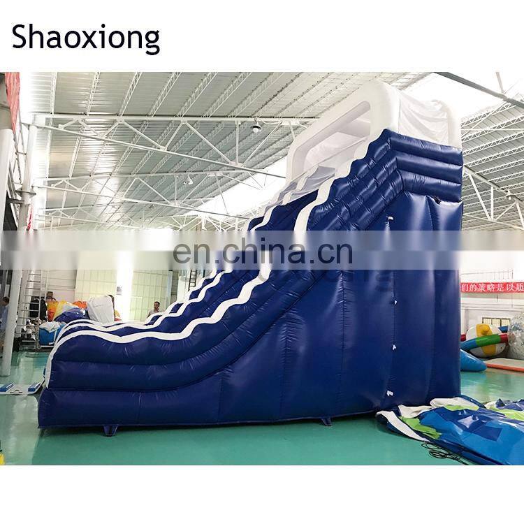 Inflatable Water Slide Inflatable Slip Slide Wet Slide with Swimming Pool