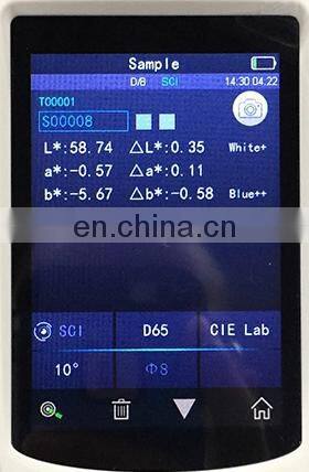 Paint Color Analyzer TS7600 Color Matching Spectrophotometer