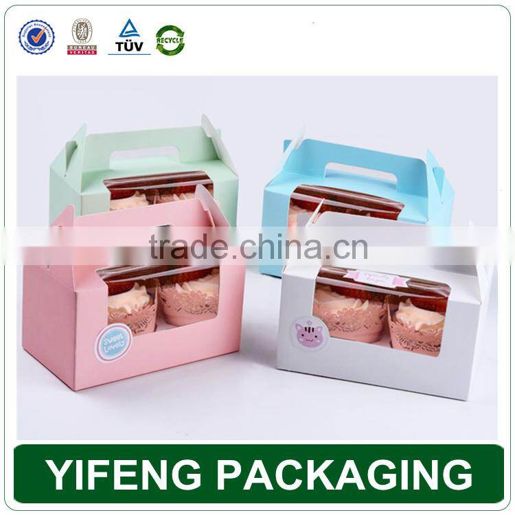 2015 New Design Popular Cheap Custom Paper Cake Box