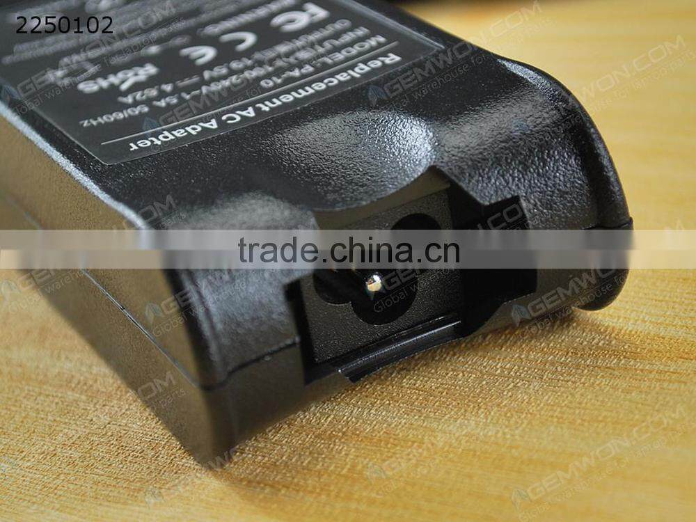 High Copy Laptop AC Power adapter for DELL 19.5V 4.62A 7.5*0.7*5.0mm 90W