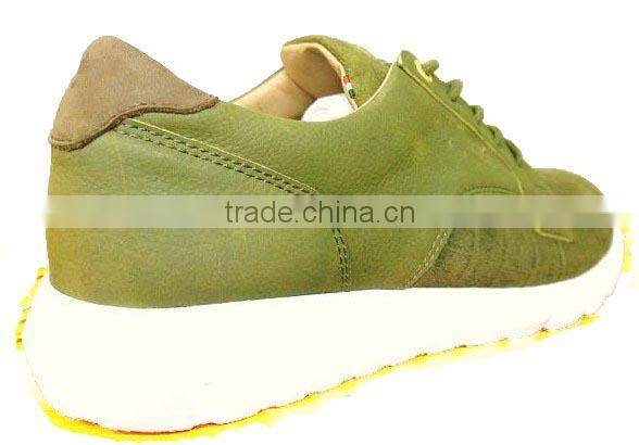 Top quality low price sharp green cool man style men casual shoes summer
