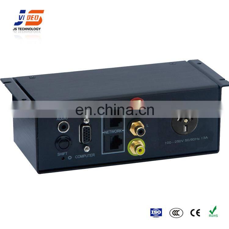 Power Data Outlet Universal Plug for desk Conference Table Connection Box