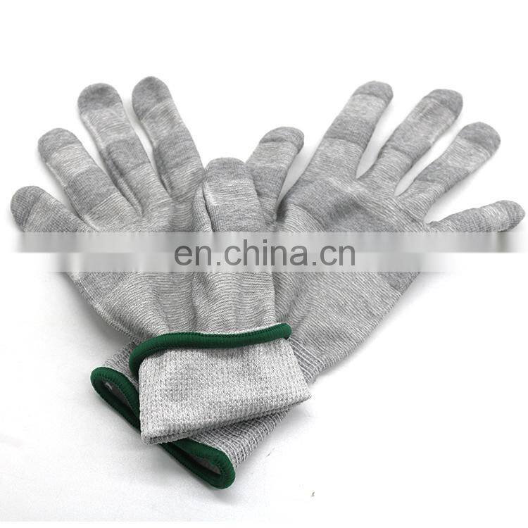 Best-Selling White PU Polyester Work Gloves Liner With No Coating
