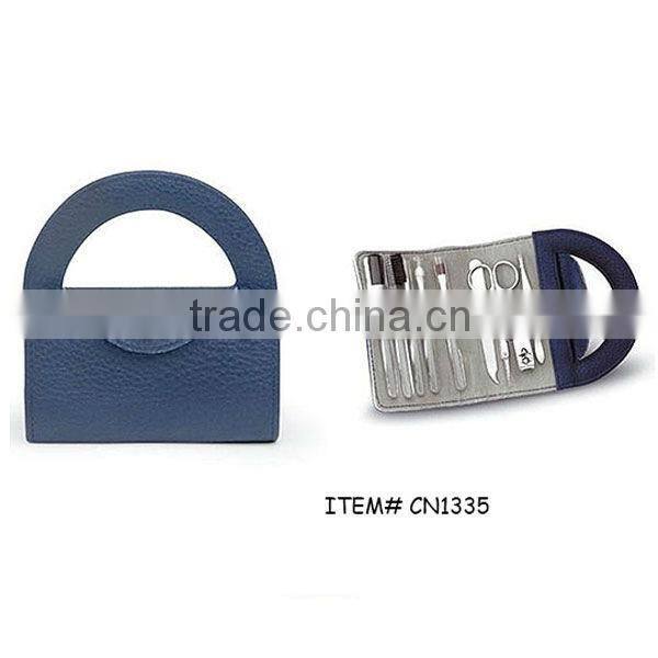 Cosmetic gift lady bag design manicure brush set