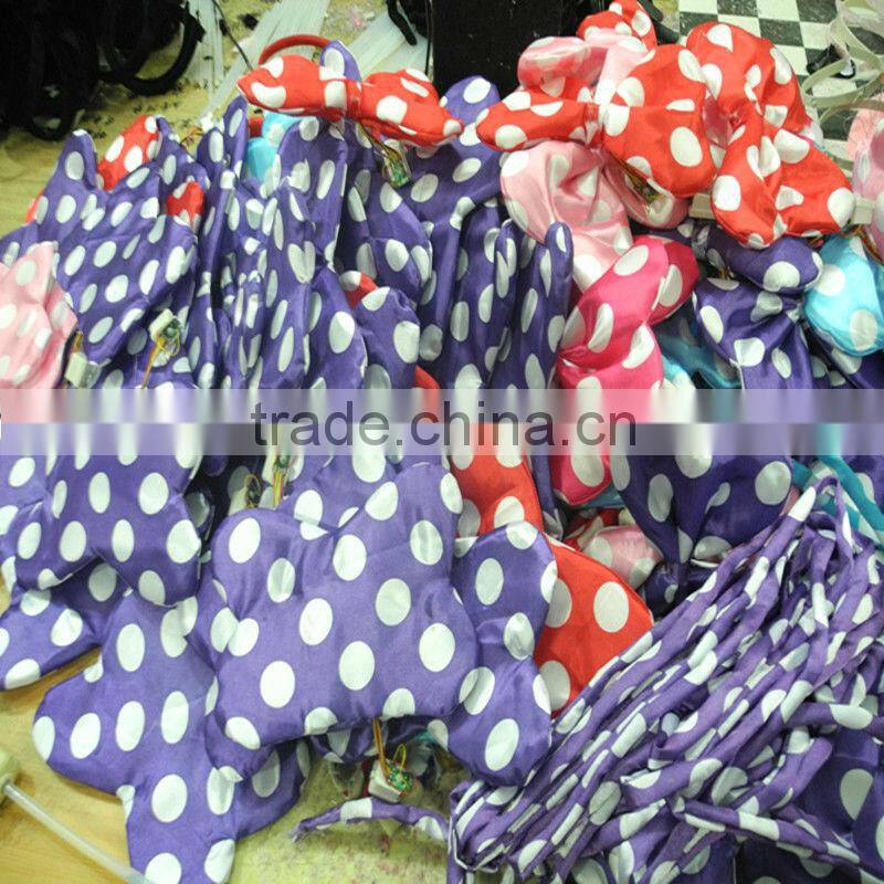 Orange Stretchy Wig Headband for Soccer Club and World Cup