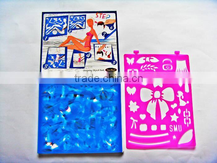 PP template custom coloring book printing