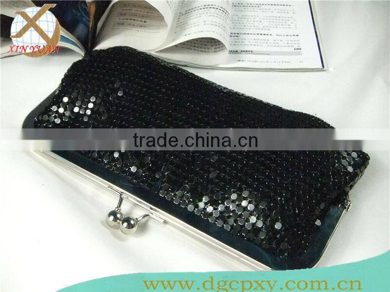 fashion PU party bag handbag in black for ladies women