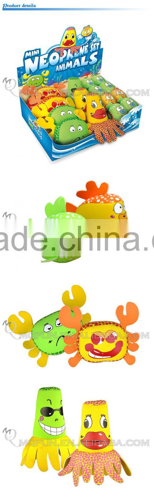 MINI QUTE Outdoor Fun & Sports kawaii Summer Swimming sea beach animal children inflatable shower educational toy NO.WMB10514