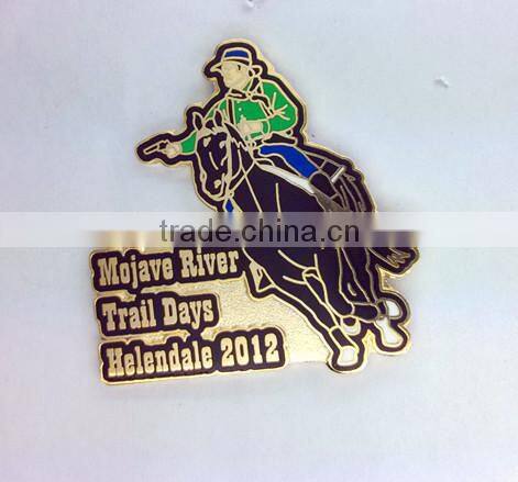 Metal gift epola badge / imitation lapel pins butterfly PLG