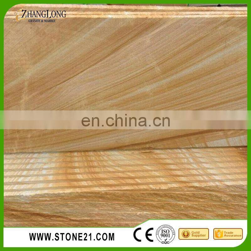 sandstone cladding, rusty yellow sandstone