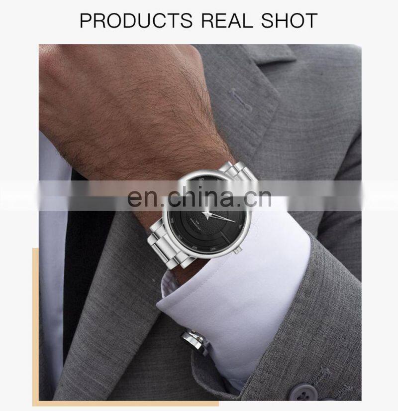 SINOBI Bracelet Wristwatch S9838G Mature Male Watches Classic Wrist Temperament Mens Luxury Watch Montre Homme